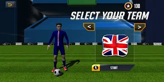 Schermata Real Soccer 3D: Football Games 1