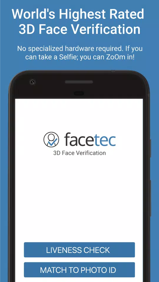 FaceTec Demo 螢幕截圖 0