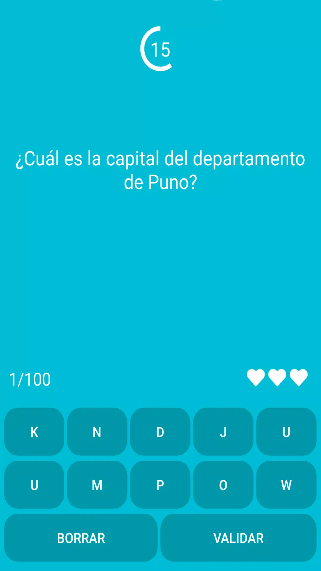 Test: ¿Cuánto sabes de Perú? Captura de pantalla 2