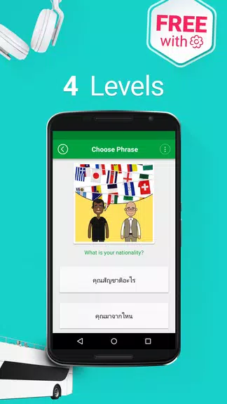 Learn Thai - 5,000 Phrases Captura de pantalla 2