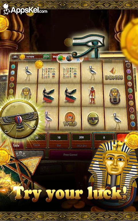 Schermata Lost Kingdom Treasure Slots– Las Vegas Casino Game 1