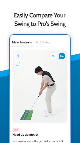 Golf Fix - AI Swing Analyzer স্ক্রিনশট 2