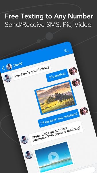 Unlimited Texting, Calling App Screenshot 3