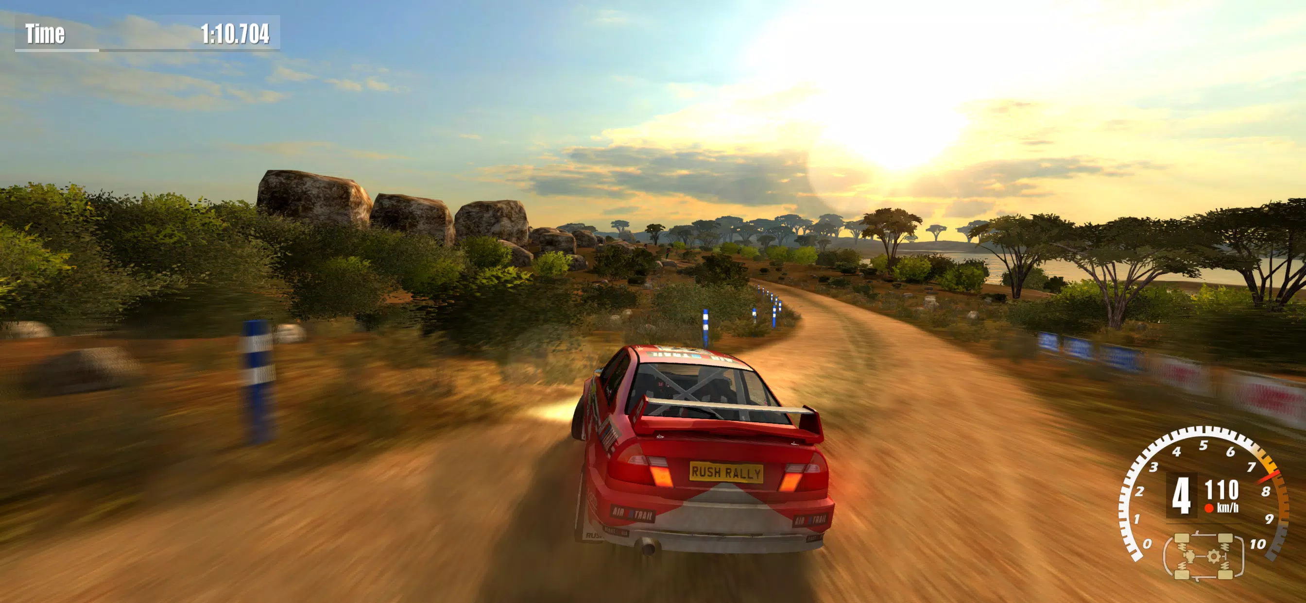 Rush Rally 3 Demo Screenshot 1