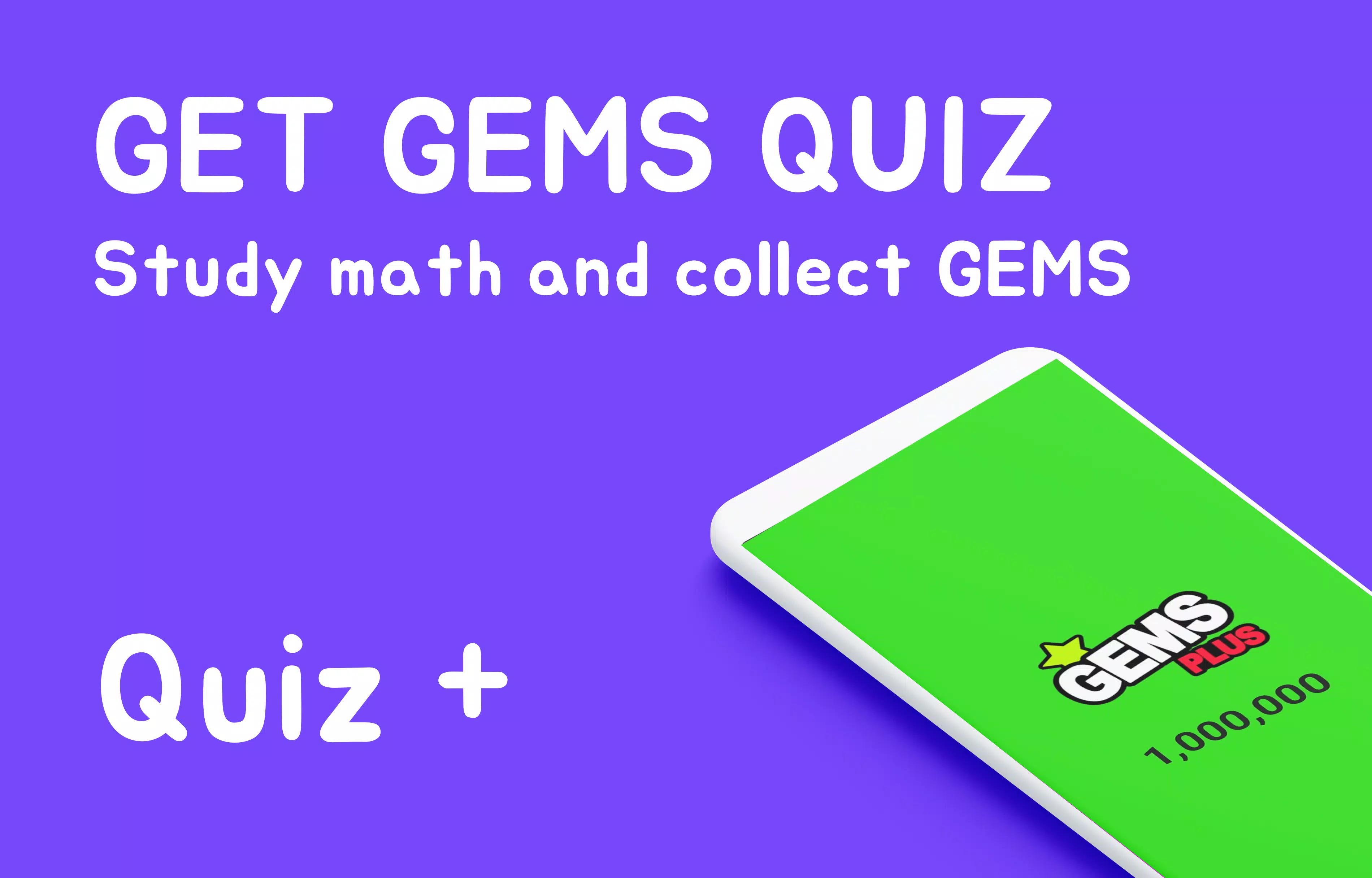 Gems Math Quiz - Plus স্ক্রিনশট 0