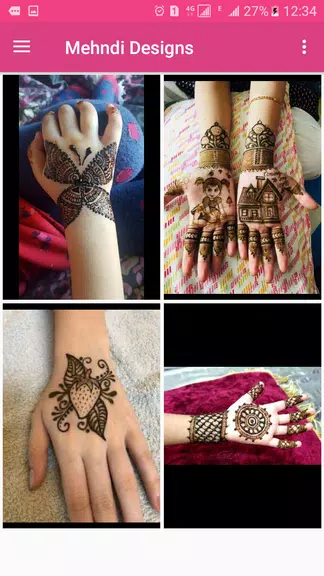 Latest Mehndi Designs Ekran Görüntüsü 2