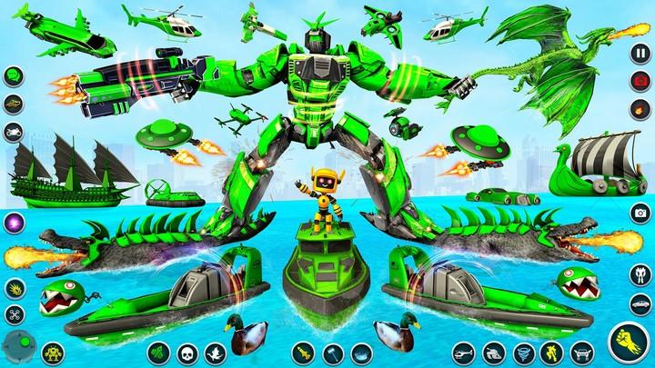 Dino Robot Games: Flying Robot Ekran Görüntüsü 1