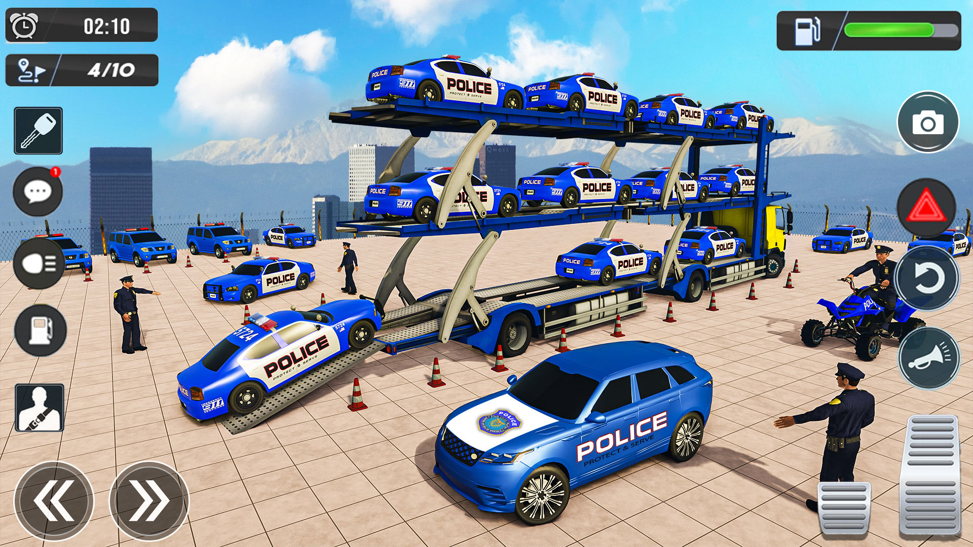 Police Games: Truck Transport Screenshot 2