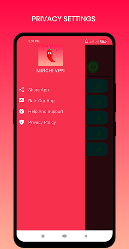 Mirchi VPN - Private & Fast 螢幕截圖 2