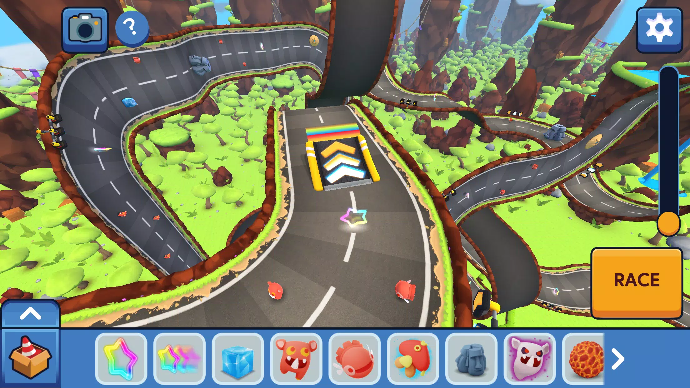 Starlit On Wheels: Super Kart Screenshot 2