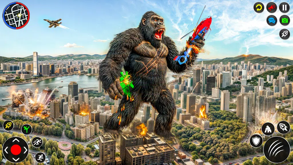 King Kong Gorilla City Attack Schermafbeelding 0