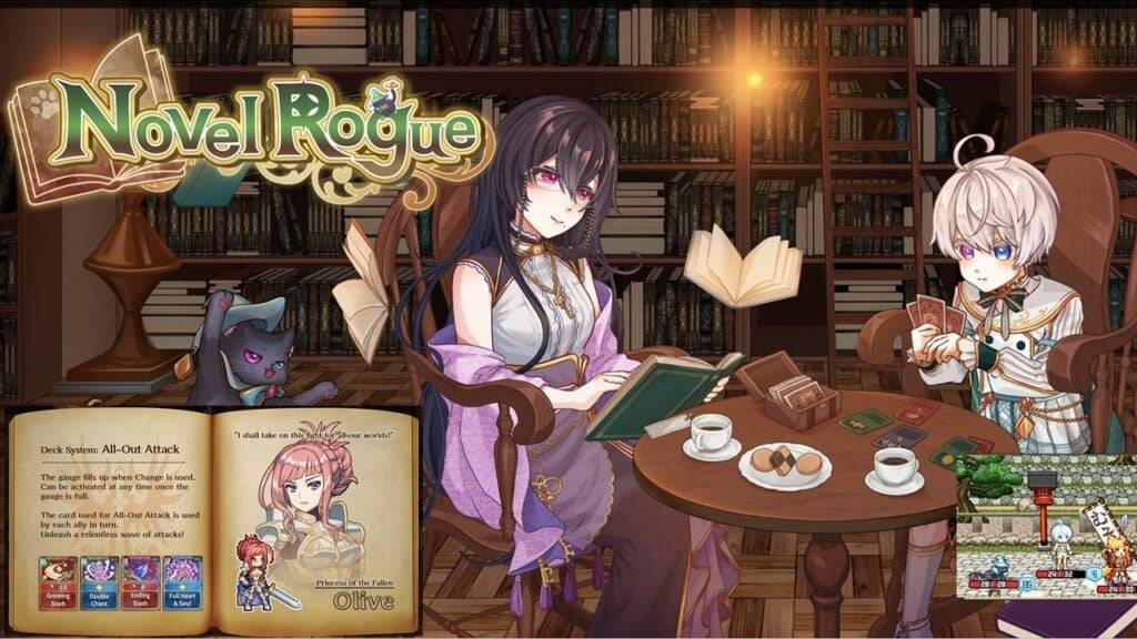 Kemco запускает карт романа романа Roguelite Rogue на Android