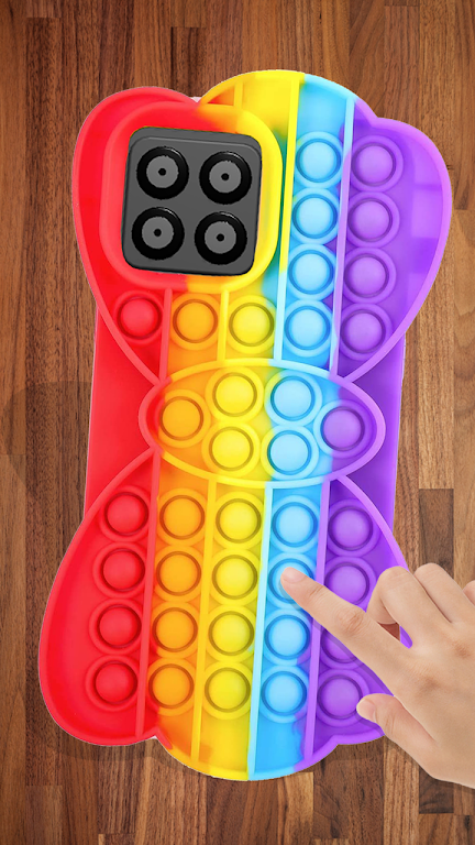 Pop It Mobile Case Fidget Toys Screenshot 1