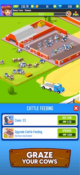 Milk Farm Tycoon Mod Screenshot 1