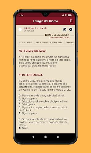 Liturgia del Giorno Screenshot 2