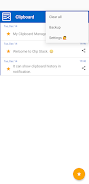 Clipboard Manager - Copy Paste Captura de tela 2