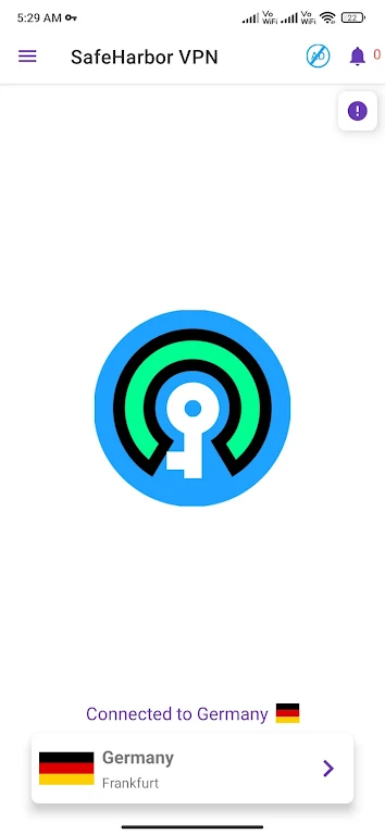 SafeHarbor VPN 螢幕截圖 1