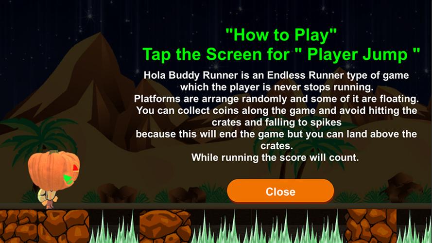 Halloween Runner Screenshot 1