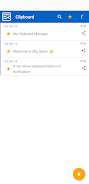 Clipboard Manager - Copy Paste Captura de tela 1