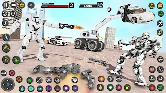 Robot Truck Car Transform Game Screenshot 1