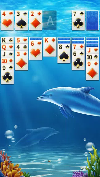 Solitaire - Dark Mode Captura de pantalla 2