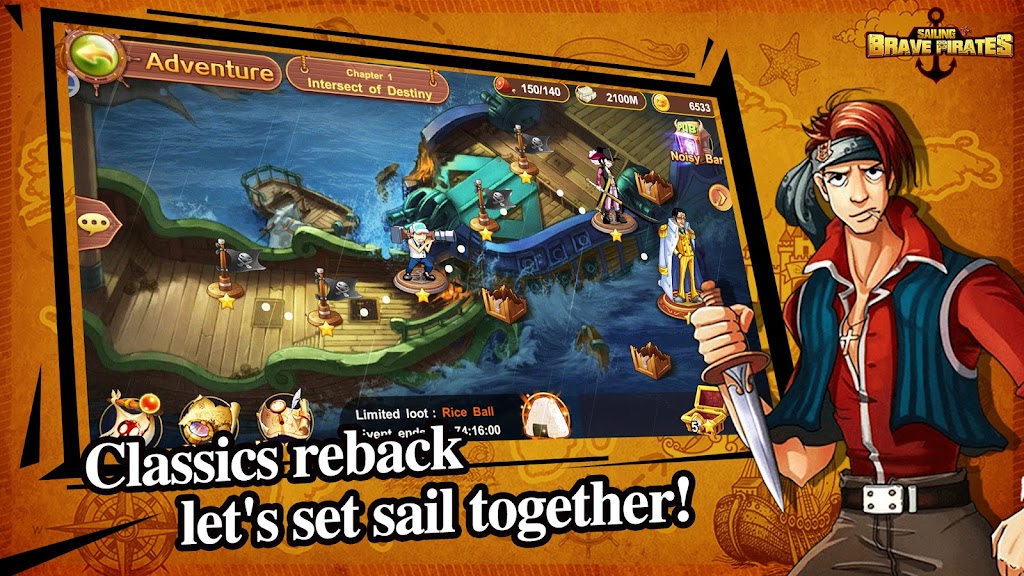 Brave Pirates: Sailing Screenshot 3