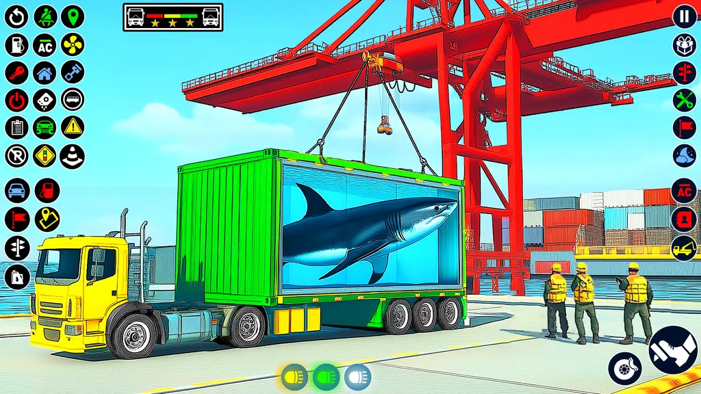 Sea Animal Transport Truck Sim Captura de pantalla 3