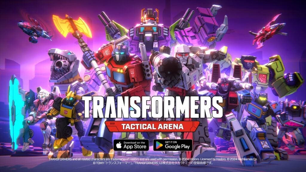 Mga Transformer: Ang labanan ng Tactical Arena na 1v1 ay naipalabas