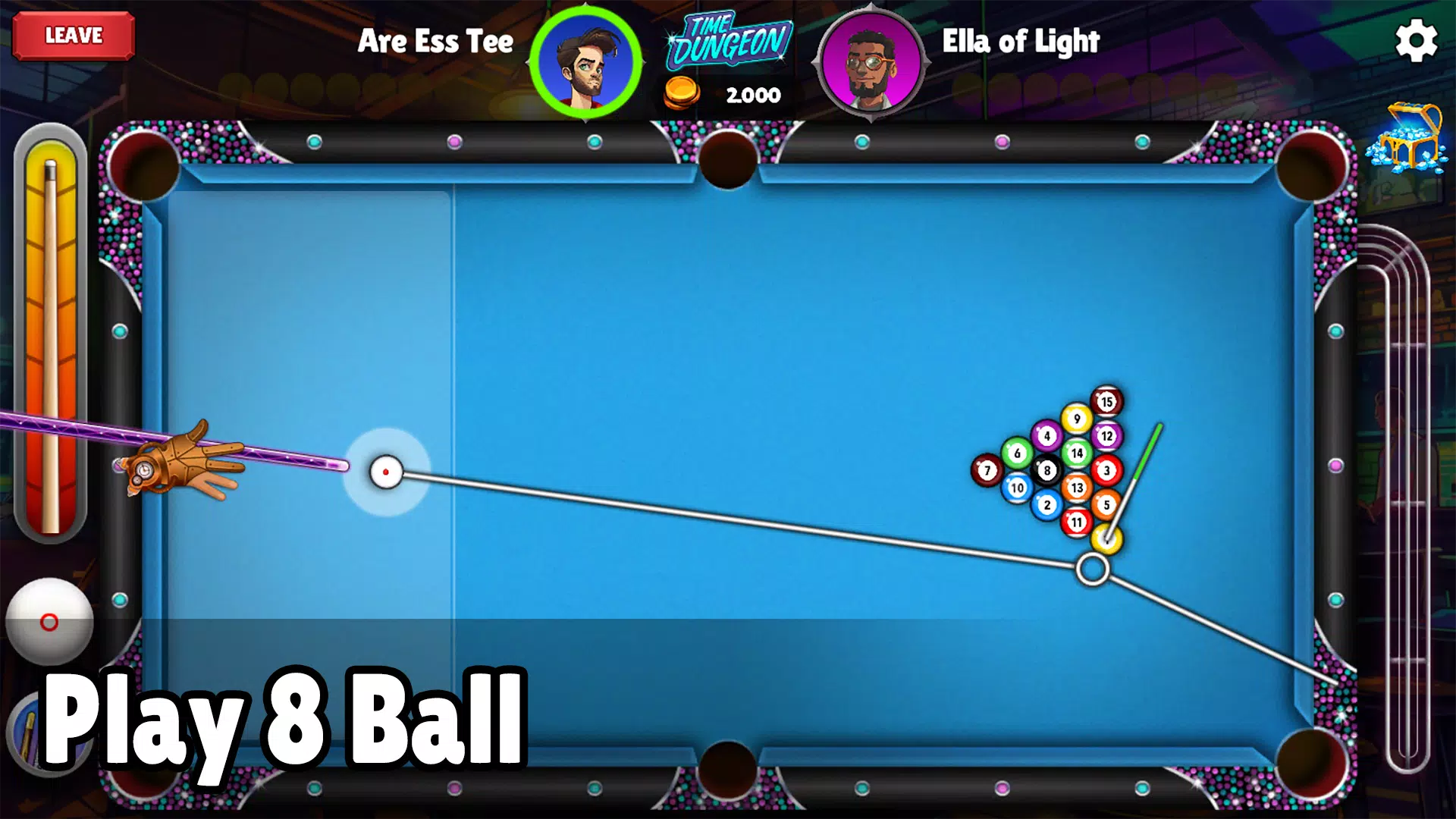 PoolStrike 8 ball pool offline Ekran Görüntüsü 0