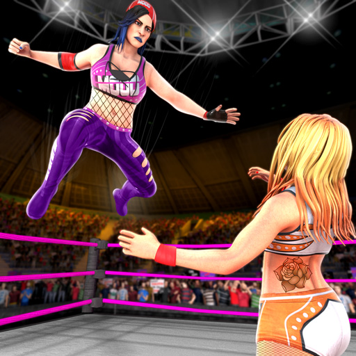 Bad Girls Wrestling Game: GYM Women Fighting Games