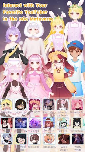 nOc: Avatar Dress Up Chat Game 스크린샷 0