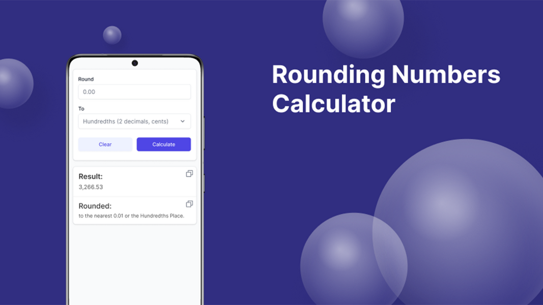 Rounding Calculator स्क्रीनशॉट 2