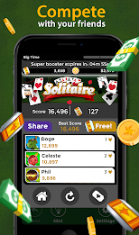 Solitaire - Make Money ဖန်သားပြင်ဓာတ်ပုံ 0