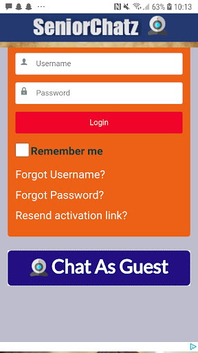 Senior chatz - chat rooms স্ক্রিনশট 0