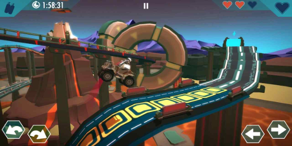 Gravity Rider Zero Tangkapan skrin 1