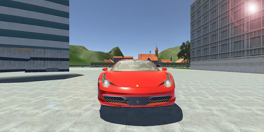 458 Italia Drift Simulator:Car ဖန်သားပြင်ဓာတ်ပုံ 1