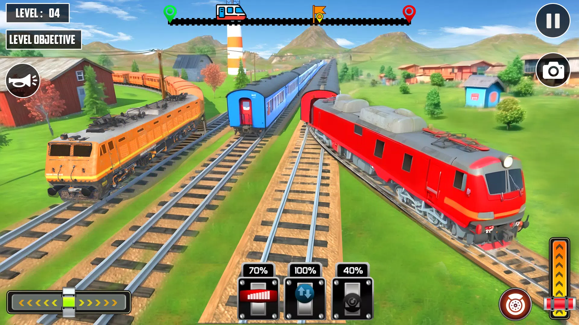 Schermata Train Driving Locomotive Games 2