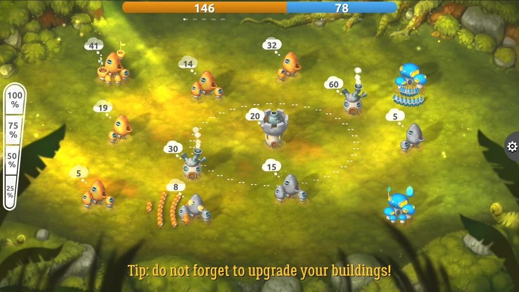 Mushroom Wars 2: RTS Strategy স্ক্রিনশট 1