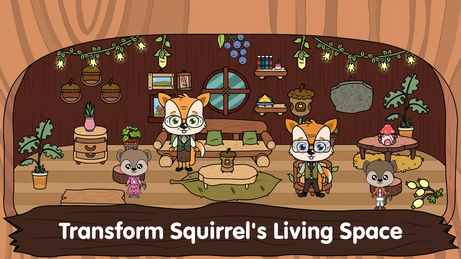 Animal Town - My Squirrel Home ภาพหน้าจอ 0