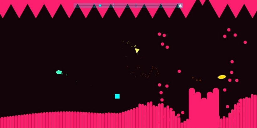 Just Shapes & Beats è molto più di quanto sembri in questo caotico inferno di proiettili cooperativi, ora su iOS