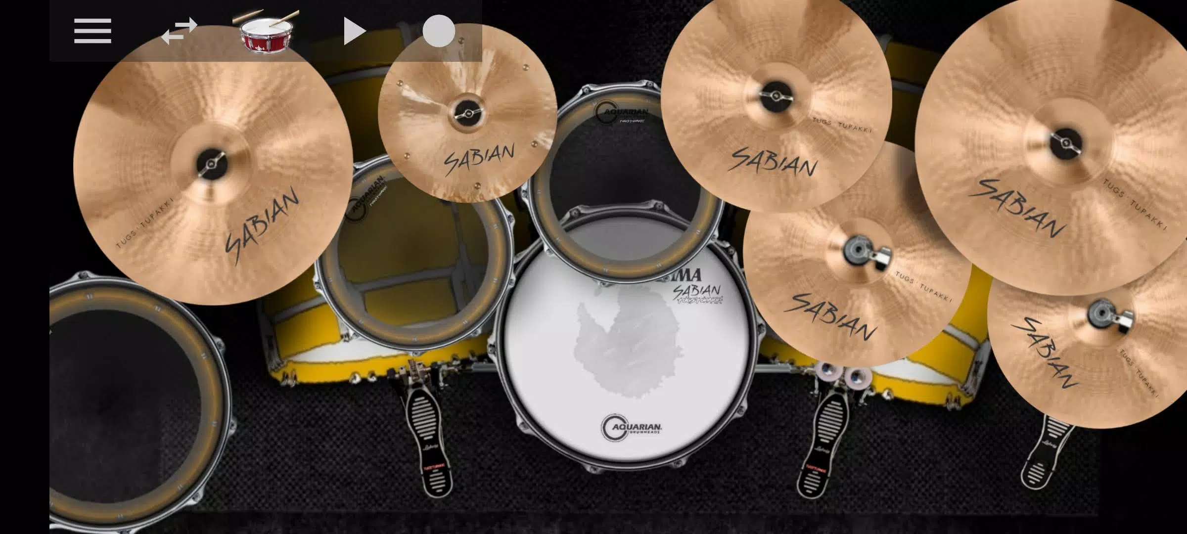 Mega Drum - Drumming App Captura de pantalla 3