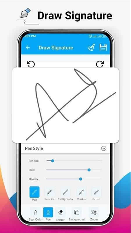 Signature Maker Pro Schermafbeelding 1