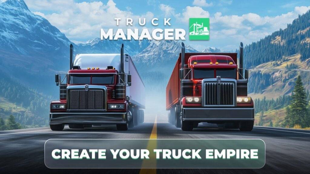 Tycoon Game Truck Manager 2025 spada na Android z ciężarówkami 3D