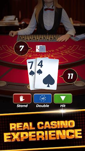 Classic Blackjack 21 - Casino Ảnh chụp màn hình 2