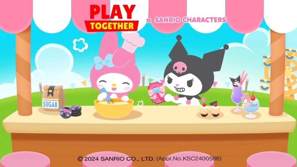 Préparez de délicieux plats dans le crossover Play Together x My Melody & Kuromi !