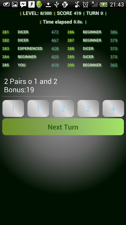 Doms roll dice poker game free স্ক্রিনশট 2