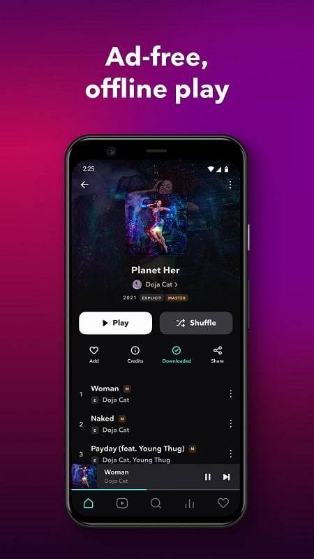 TIDAL Music ภาพหน้าจอ 1