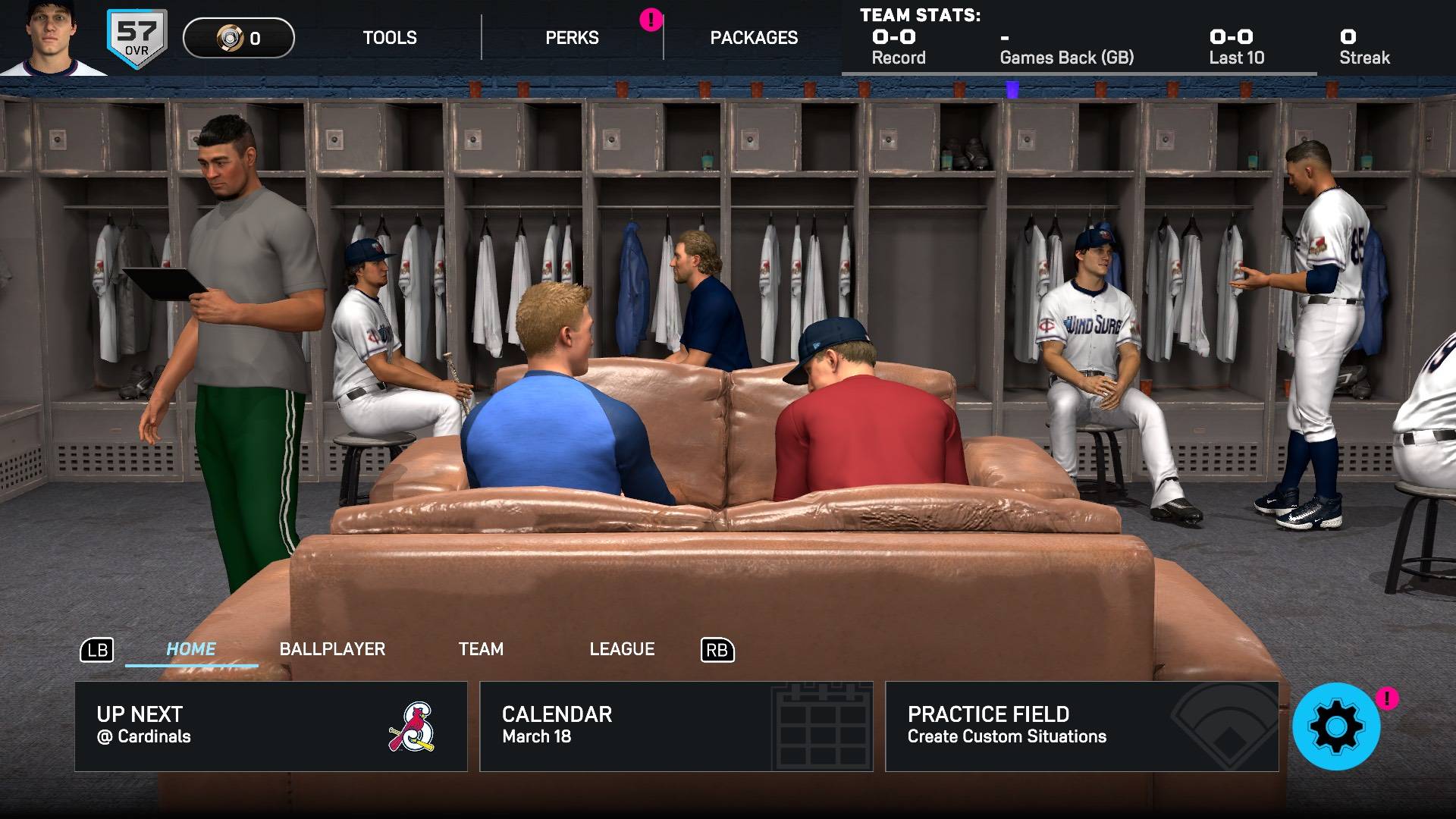 So fordern Sie einen Handel in MLB die Show 25 Straße zur Show