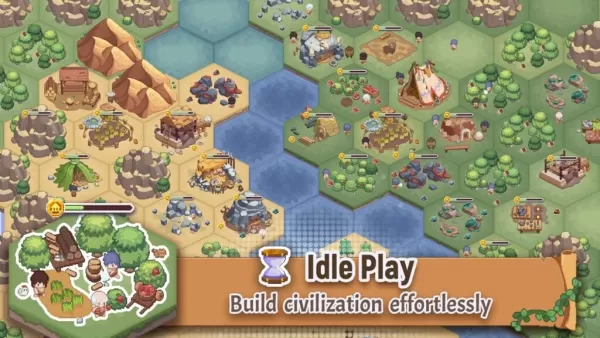 Civilización de Pixel: el juego inactivo, de los fabricantes de edad de Pomodoro, ya está fuera