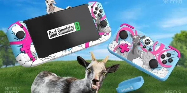 CRKD представил контроллеры в стиле Goat Simulator для Nintendo Switch и мобильных устройств